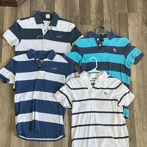 Abercrombie/Hollister Men’s Polo Bundle